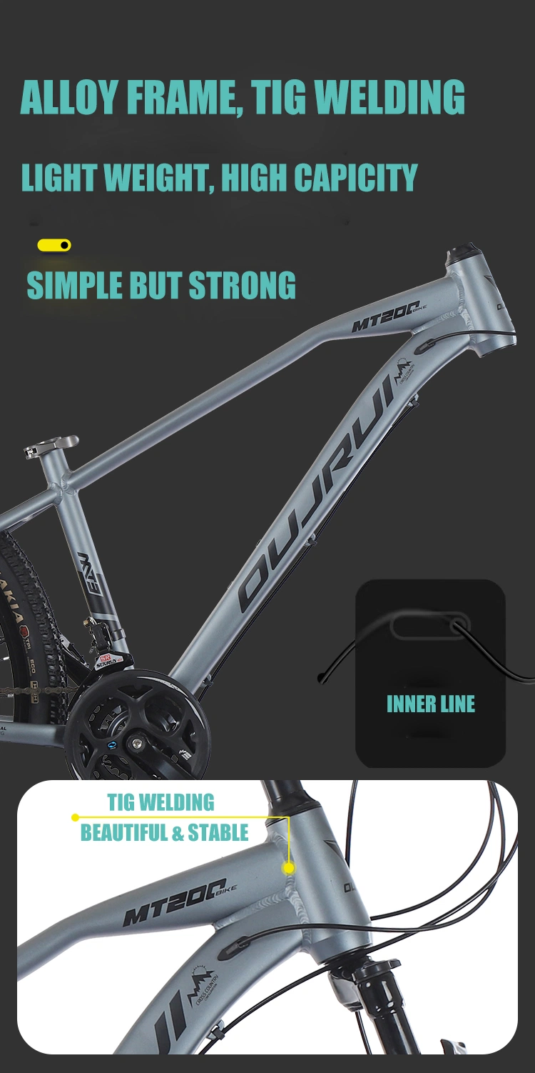 27.5 pollici più leggera Aluminico Mountain Bike Leggia Forch Downcountry Mountain Bike 5