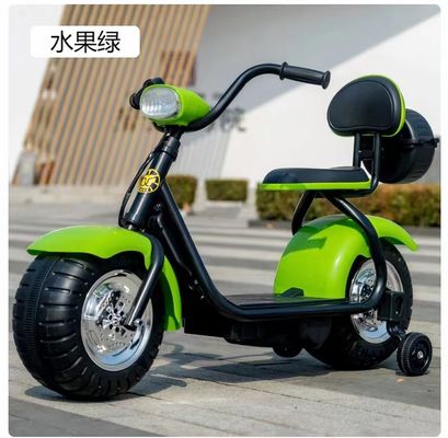 OEM Fashionable Two Wheels Kids Electric Motorbike With Light And Music