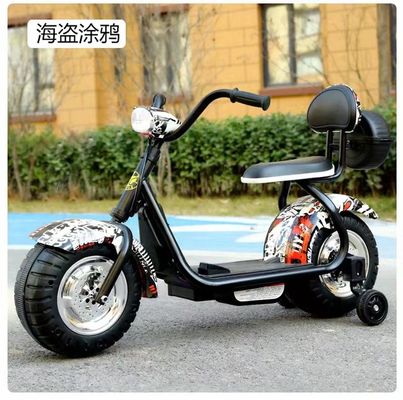 OEM Fashionable Two Wheels Kids Electric Motorbike With Light And Music